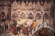 ALTICHIERO da Zevio Virgin Being Worshipped by Members of the Cavalli Family oil painting picture wholesale